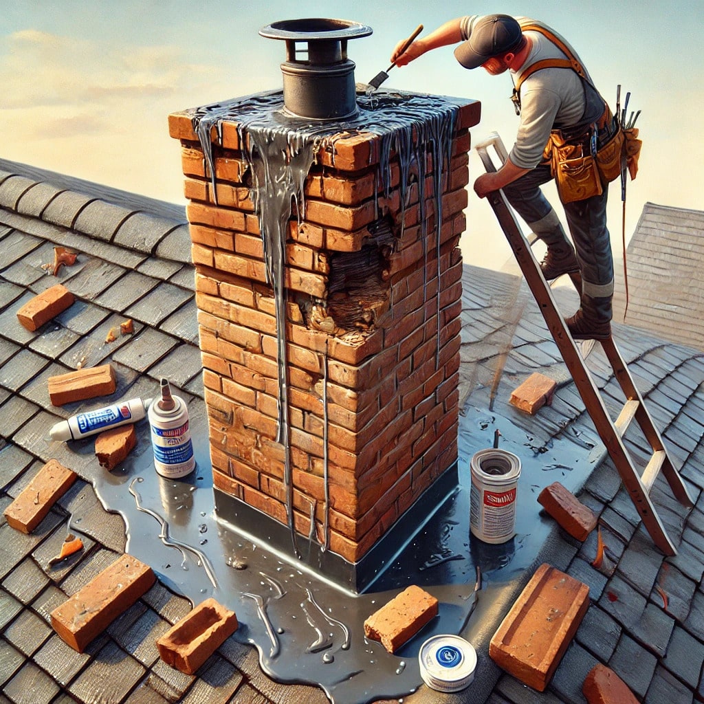 Professional Chimney Leak Repair Oak Park MI - Expert Water Damage Prevention by Chimney Sweep Oak Park Michigan